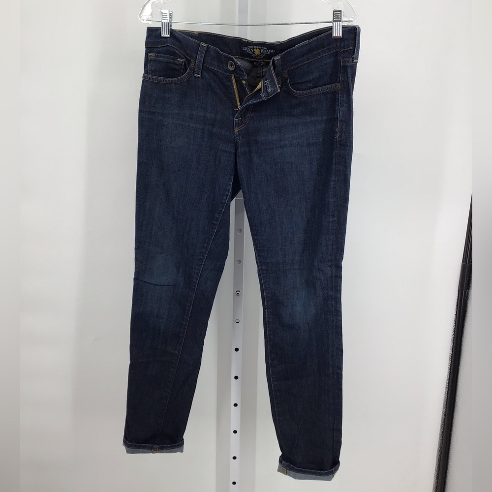 Lucky Brand Jeans Womens 4 / 27 A Brooke Legging Jean Orta Premium Dark Wash